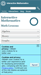 Mobile Screenshot of intmath.com